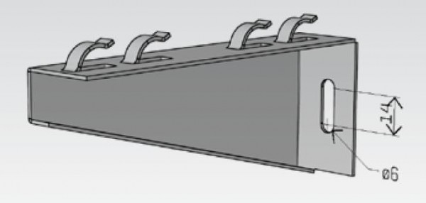 nosník NZM 100 žar.Zn Merkur 100mm   ARK-225010